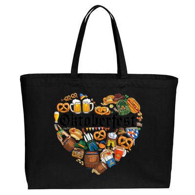 Funny Oktoberfest German Bavarian Women Beer Fest Cotton Canvas Jumbo Tote