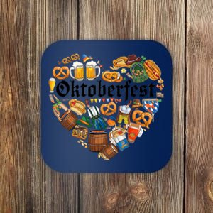 Funny Oktoberfest German Bavarian Women Beer Fest Coaster