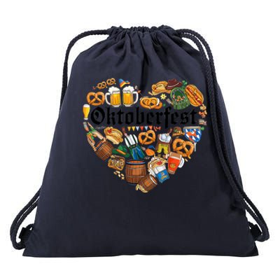 Funny Oktoberfest German Bavarian Women Beer Fest Drawstring Bag