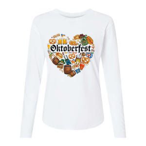 Funny Oktoberfest German Bavarian Women Beer Fest Womens Cotton Relaxed Long Sleeve T-Shirt