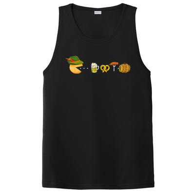 Funny Oktoberfest Gamer Beer Festival PosiCharge Competitor Tank