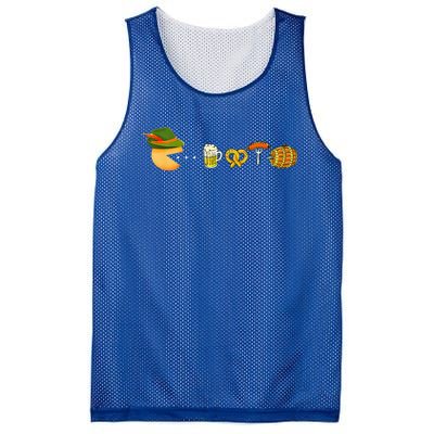 Funny Oktoberfest Gamer Beer Festival Mesh Reversible Basketball Jersey Tank