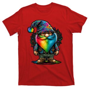 Far Out Groovy Hippie Gnome Cute Garden Gnome T-Shirt