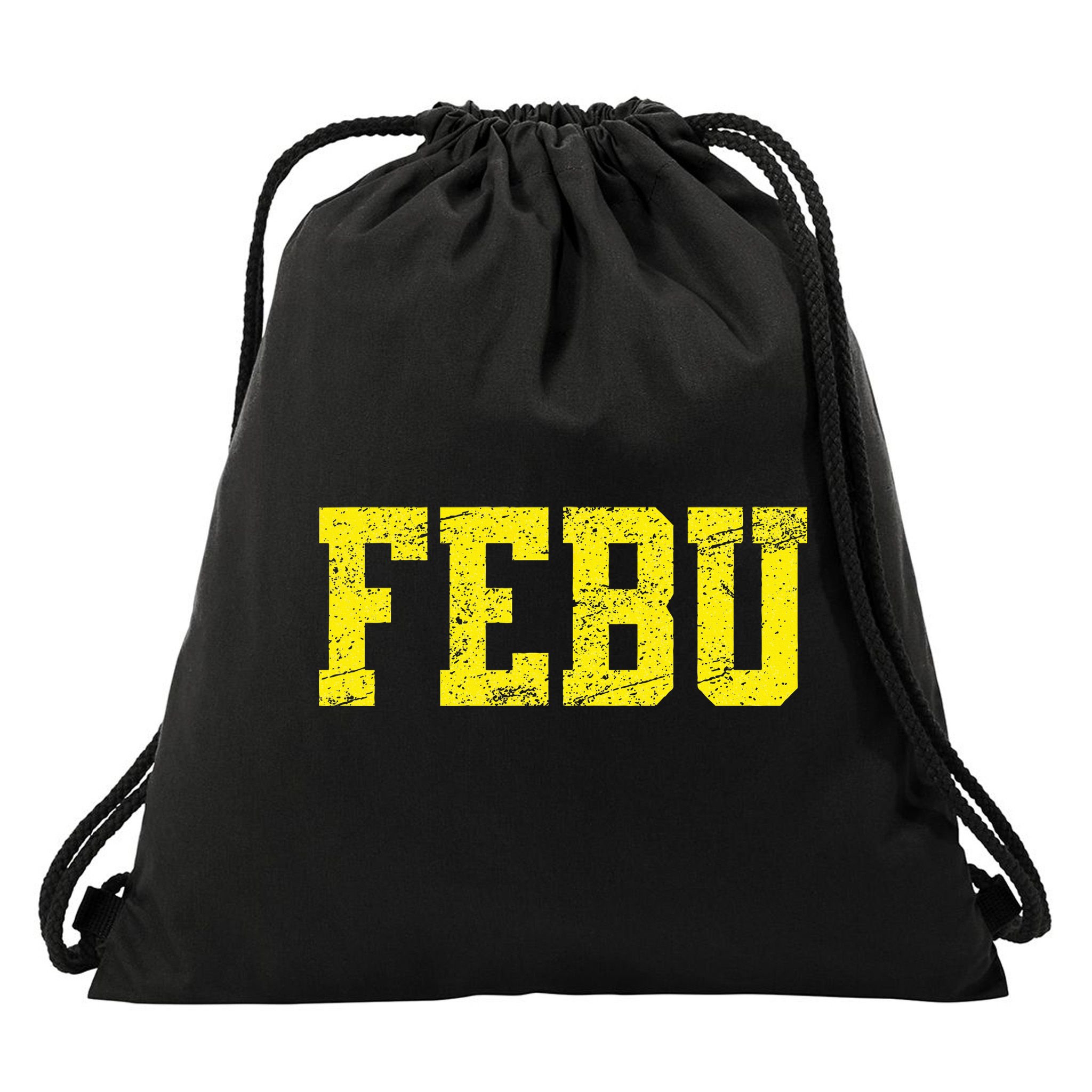 Febu Oregon Green Drawstring Bag