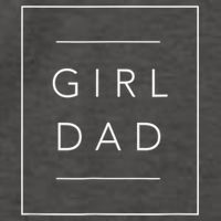  Father of girl Proud New Girl Dad Daughter Fathers Day Vector Backpack