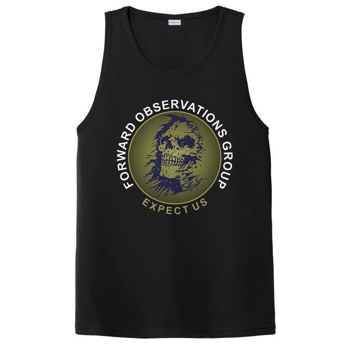 Forward Observations Group. Expect Us Skull PosiCharge Competitor Tank