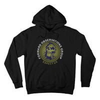 Forward Observations Group. Expect Us Skull Tall Hoodie