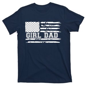 Father Of Girl_s Proud New Gir_l Dad Fathers Day Gift Men T-Shirt