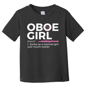 Funny Oboe Girl Definition Funny Oboe Toddler T-Shirt