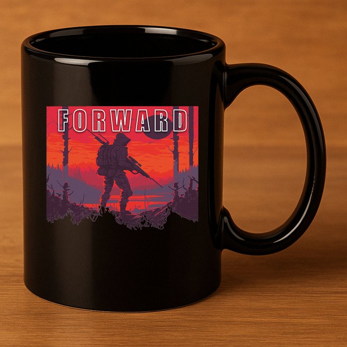 Forward Observations Group. Fog Retro Scout 11oz C Handle Ceramic Mug