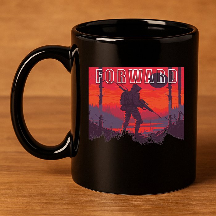 Forward Observations Group. Fog Retro Scout 11oz C Handle Ceramic Mug