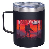 Forward Observations Group. Fog Retro Scout 12oz Stainless Steel Coffee Mug