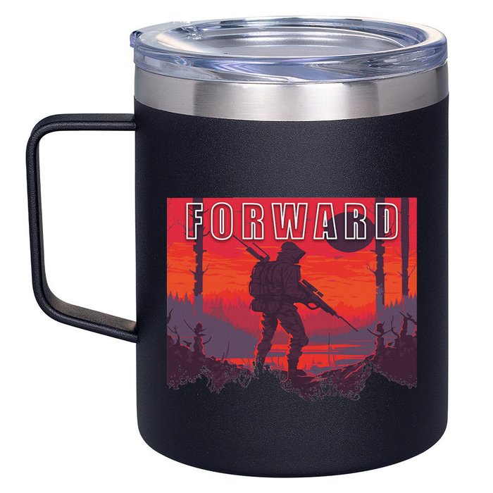 Forward Observations Group. Fog Retro Scout 12oz Stainless Steel Coffee Mug