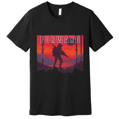 Forward Observations Group. Fog Retro Scout Premium T-Shirt