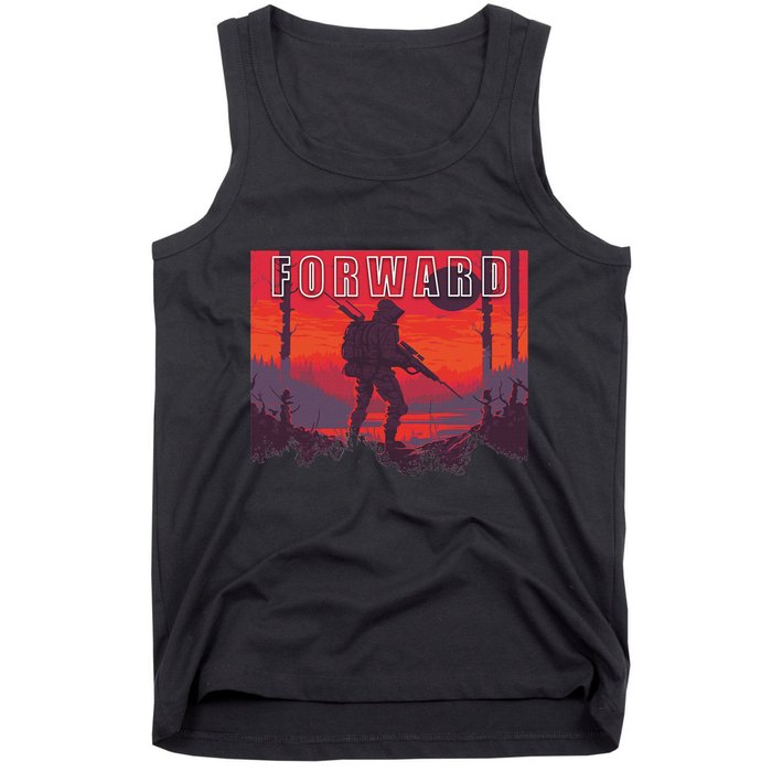 Forward Observations Group. Fog Retro Scout Tank Top