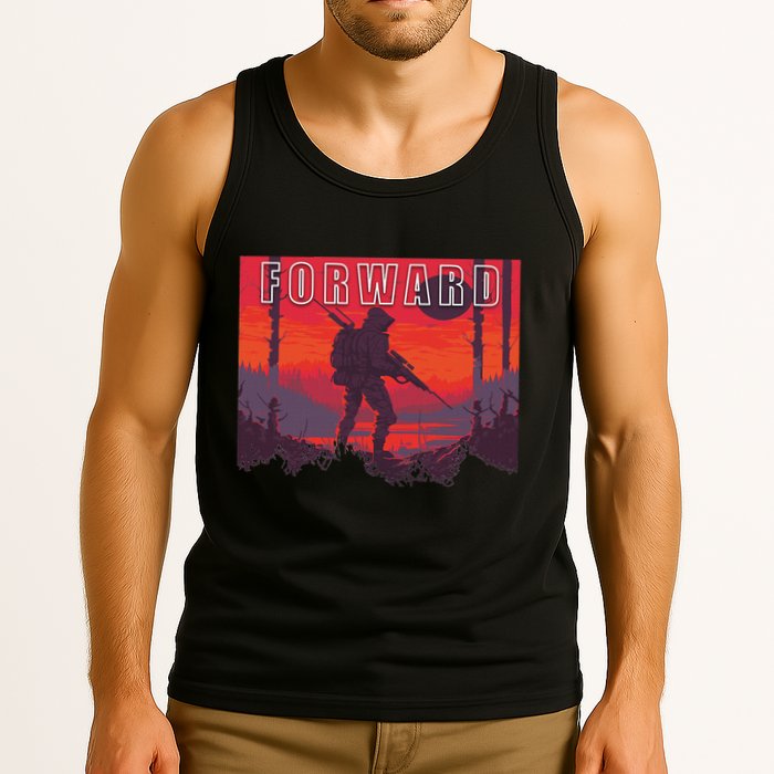 Forward Observations Group. Fog Retro Scout Tank Top