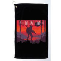 Forward Observations Group. Fog Retro Scout Golf Towel