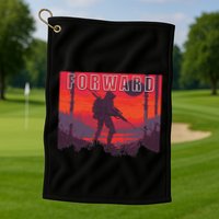 Forward Observations Group. Fog Retro Scout Golf Towel