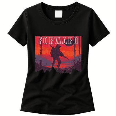 Forward Observations Group. Fog Retro Scout Womens T-Shirt