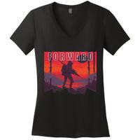 Forward Observations Group. Fog Retro Scout Women's V-Neck T-Shirt