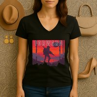 Forward Observations Group. Fog Retro Scout Women's V-Neck T-Shirt