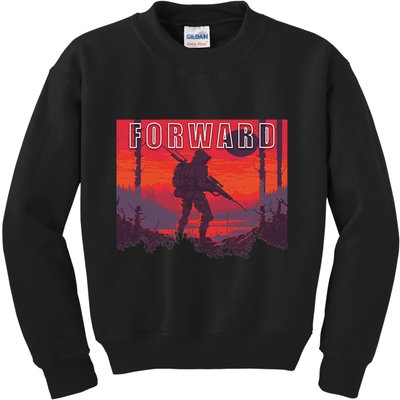 Forward Observations Group. Fog Retro Scout Kids Sweatshirt