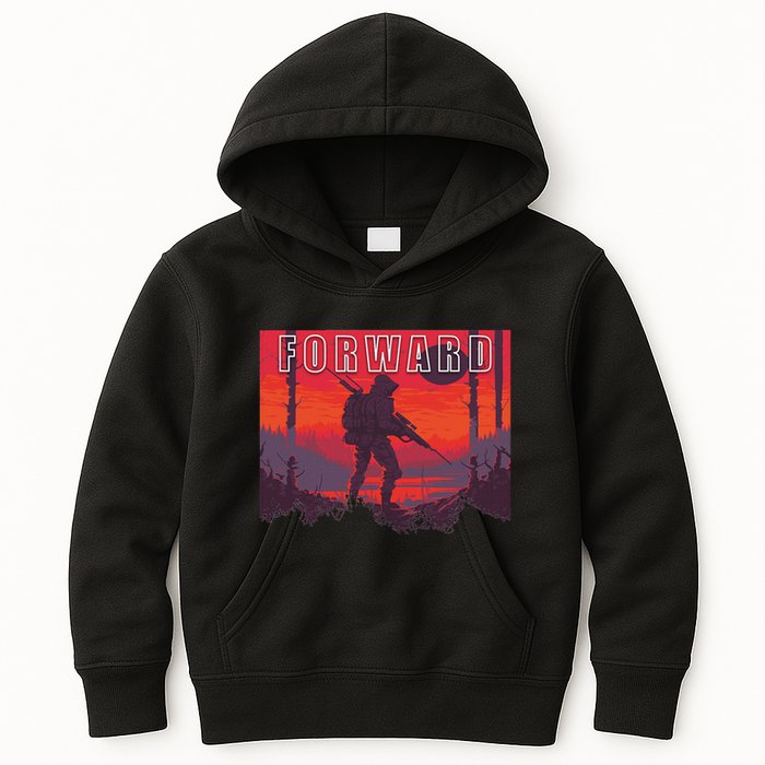 Forward Observations Group. Fog Retro Scout Kids Hoodie