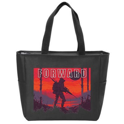 Forward Observations Group. Fog Retro Scout Zip Tote Bag