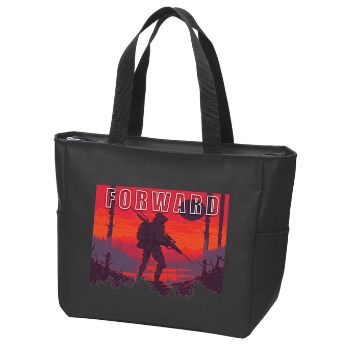 Forward Observations Group. Fog Retro Scout Zip Tote Bag