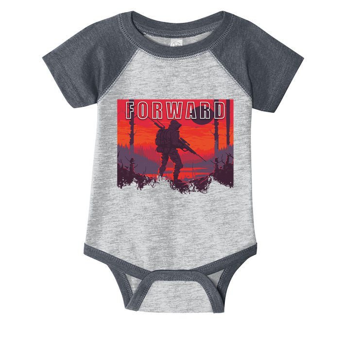 Forward Observations Group. Fog Retro Scout Infant Baby Jersey Bodysuit