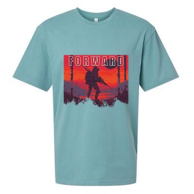 Forward Observations Group. Fog Retro Scout Sueded Cloud Jersey T-Shirt