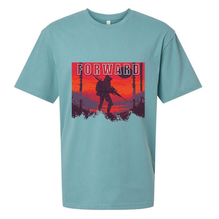 Forward Observations Group. Fog Retro Scout Sueded Cloud Jersey T-Shirt