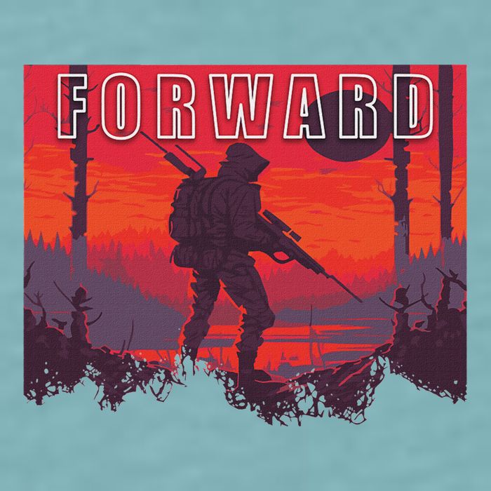Forward Observations Group. Fog Retro Scout Sueded Cloud Jersey T-Shirt