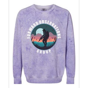 Forward Observations Group Fog Retro Scout Colorblast Crewneck Sweatshirt