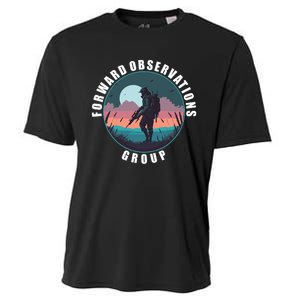 Forward Observations Group Fog Retro Scout Cooling Performance Crew T-Shirt