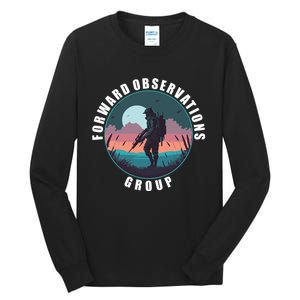 Forward Observations Group Fog Retro Scout Tall Long Sleeve T-Shirt