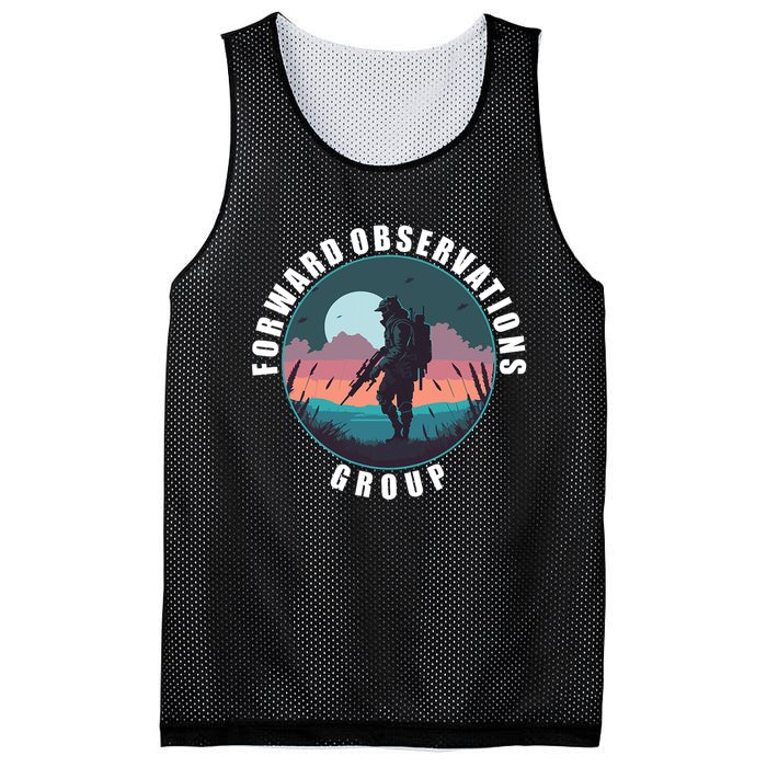 Forward Observations Group Fog Retro Scout Mesh Reversible Basketball Jersey Tank