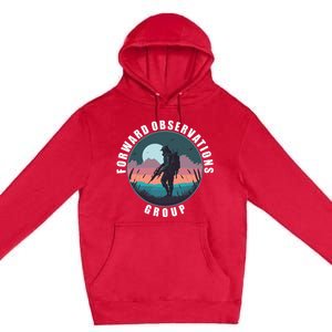 Forward Observations Group Fog Retro Scout Premium Pullover Hoodie