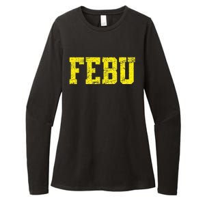 Febu Oregon Green Womens CVC Long Sleeve Shirt