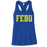 Febu Oregon Green Women's Racerback Tank