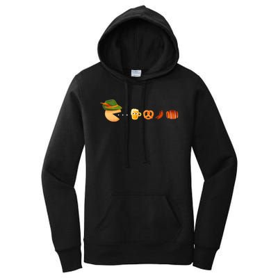 Funny Oktoberfest Gamer Beer Festival Women's Pullover Hoodie