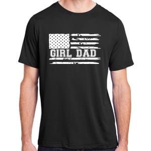 Father of Girl - Proud New Girl Dad - Fathers Day Gift Adult ChromaSoft Performance T-Shirt