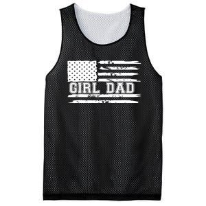 Father of Girl - Proud New Girl Dad - Fathers Day Gift Mesh Reversible Basketball Jersey Tank