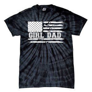 Father of Girl - Proud New Girl Dad - Fathers Day Gift Tie-Dye T-Shirt