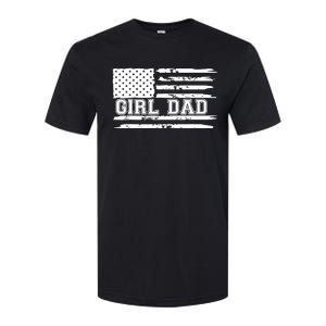 Father of Girl - Proud New Girl Dad - Fathers Day Gift Softstyle CVC T-Shirt