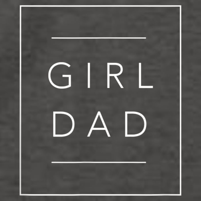 Father Of Girls Tee, Proud New Girl Dad Vector Backpack