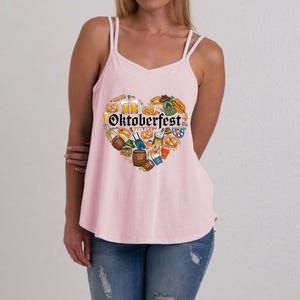 Funny Oktoberfest German Bavarian Women Beer Fest Women's Strappy Tank