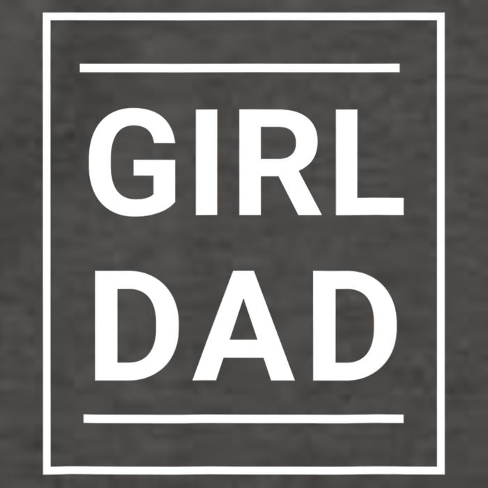 Father Of Girls Proud New Girl Dad Vector Backpack