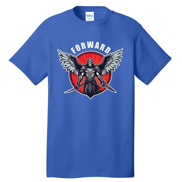 Forward Observations Group. Angel Of Death Skeleton. Fog Tall T-Shirt