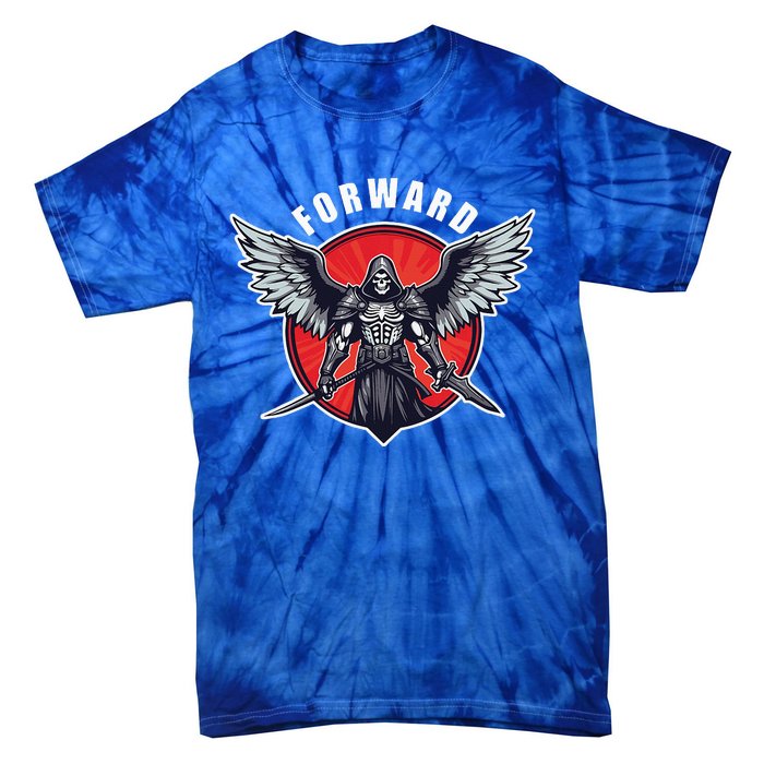 Forward Observations Group. Angel Of Death Skeleton. Fog Tie-Dye T-Shirt